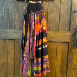 Multi Color/black Free People short maxi